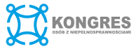 Logotyp: Kongres osób z niepełnosprawnościami