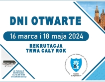 16 marca i 18 maja 2024 - Dni Otwarte w Zespole